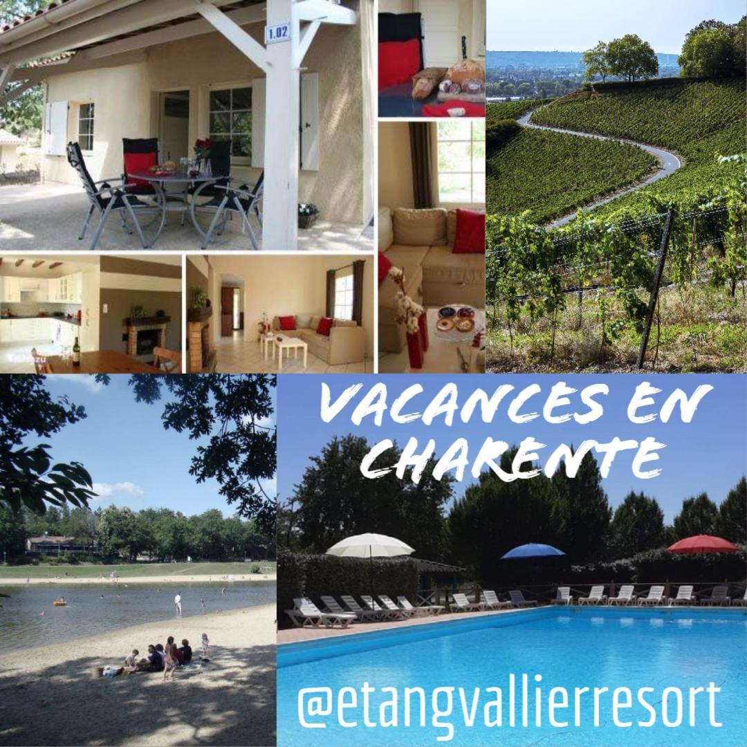 Etang Vallier Resort Brossac Esterno foto