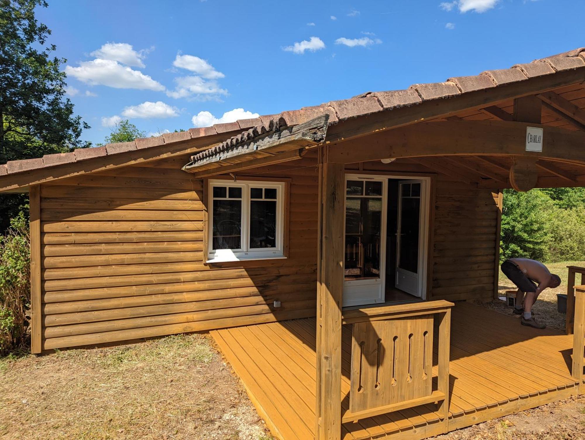Etang Vallier Resort Brossac Esterno foto